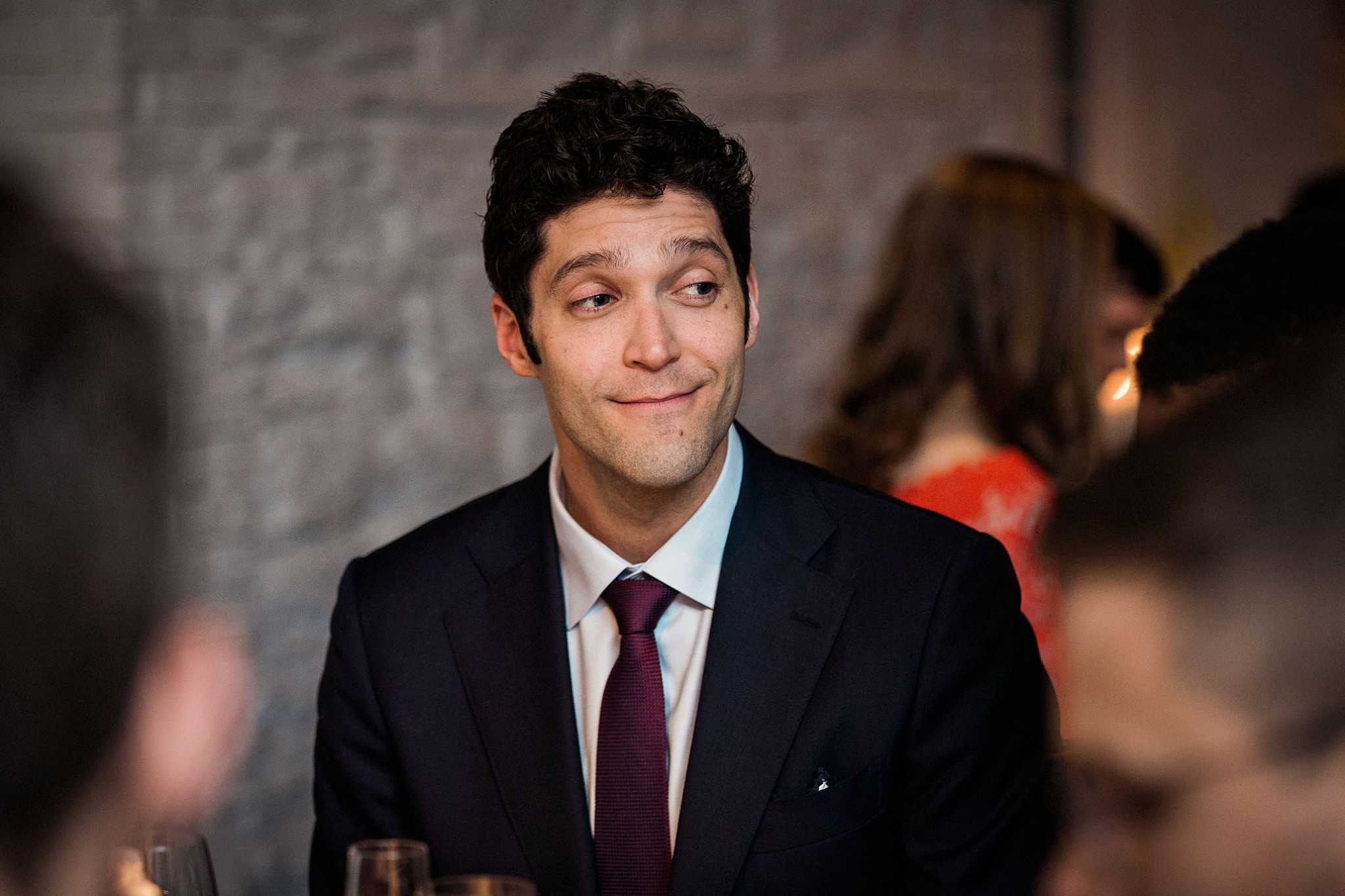 Ben at a friend's wedding